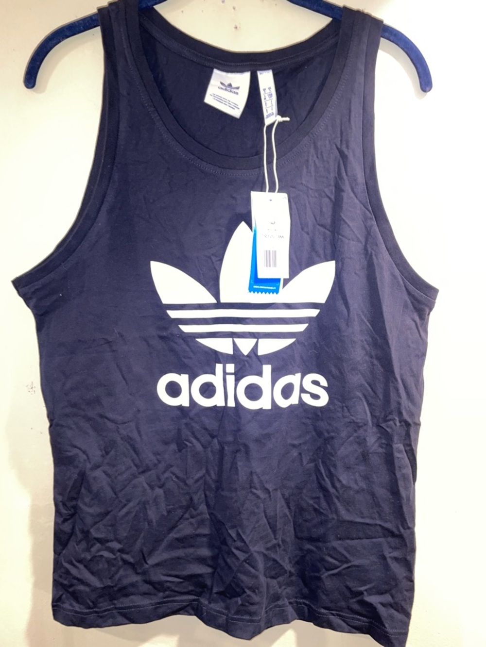 adidas Trefoil Tank Size Small